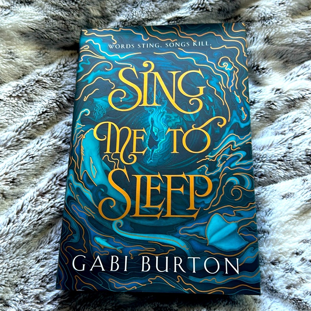 🧜🏻‍♀️ SING ME TO SLEEP 🧜🏻‍♀️ by Gabi Burton FAIRYLOOT SIGNED SE Hardcover